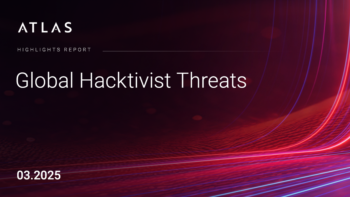 Global Hacktivist Threats