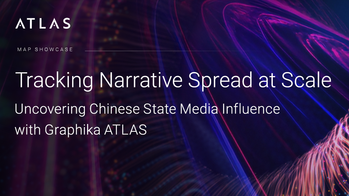 Tracking Narrative Spread at Scale: Uncovering Chinese State Media Influence with Graphika ATLAS